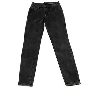 🍁Curve Appeal Women's Black Faded High Rise Jeans